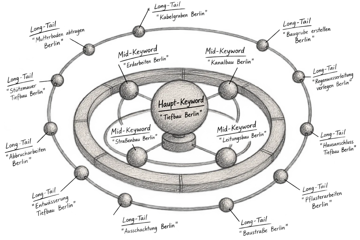 Kroner Search System — Kern und Ring Prinzip